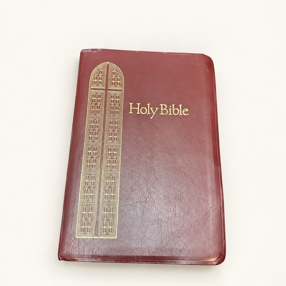 Thomas Nelson Holy Bible KJV Giant Print Reference Burgundy Red Letter 2003